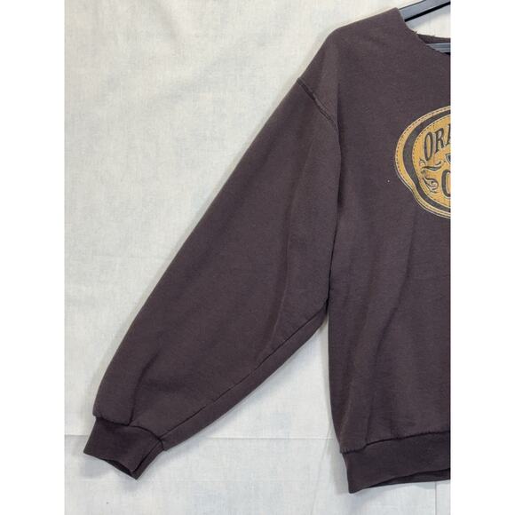 Orange County Choppers Brown Crewneck Sweatshirt Women’s M Vintage Moto - Picture 3 of 15